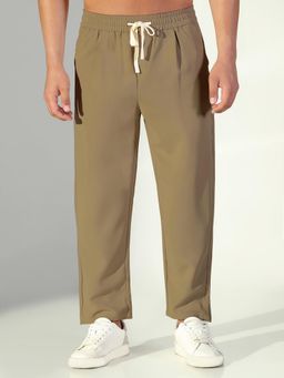 SHOWOFF - Edition Mens Khaki Relaxed Fit Trouser
