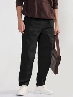 SHOWOFFFF - Edition Men's Black Relaxed Fit Trouser