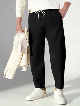 SHOWOFFFF - Edition Men's Black Korean Trouser