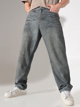 SHOWOFFFF - Blue Relaxed Fit Jeans