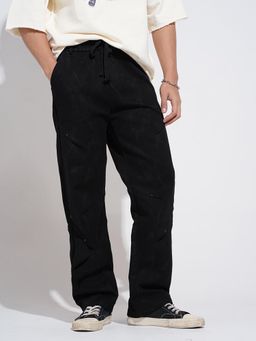 SHOWOFF - Black Relaxed Fit Jeans