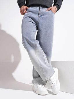 SHOWOFF - Blue Straight Fit Jeans