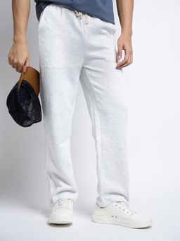 SHOWOFF - Mens Grey Regular Fit Trackpant