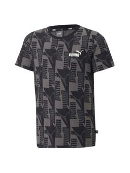 Puma - Power Aop Boys Black T-shirts