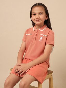 U.S. POLO ASSN. - Brown Solid Top