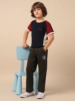 U.S. POLO ASSN. - Green Solid Relaxed Jeans