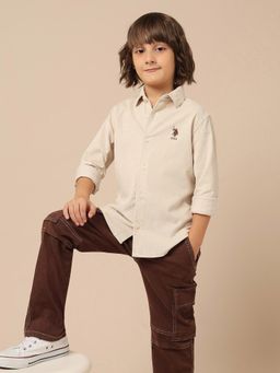 U.S. POLO ASSN. - White Solid Shirt