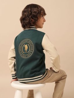 U.S. POLO ASSN. - Green Embroidered Jacket