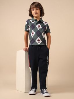 U.S. POLO ASSN. - Blue Solid Trackpant