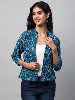 Kami Kubi - Blue Reversible Short Jacket