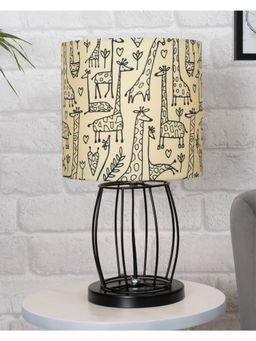 Homesake - Bedside Table Lamp Metal Wire Cage Savannah