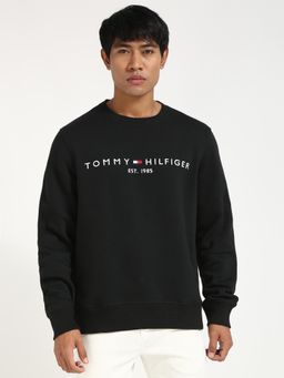 Tommy Hilfiger - Mens Black Color Sweatshirt