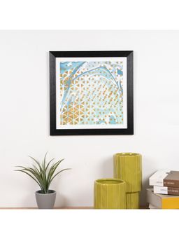 HomeTown - Reagan Canvas Abstract Painting in Multi Colour