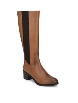 Delize - Womens Tan Knee Boots