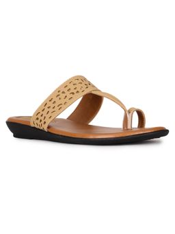 Bata - Detailed Tan Flats