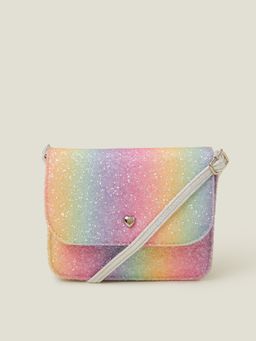 Accessorize London - Kids Multi Ombre Rainbow Cross-Body Sling Bag