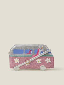 Accessorize London - Kids Multi Camper Van Cross Body Sling Bag