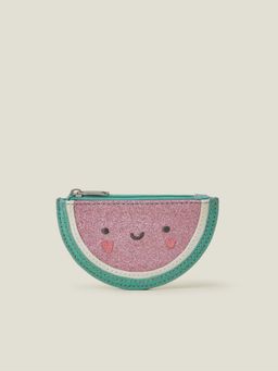 Accessorize London - Kids Multi Glitter Watermelon Purse