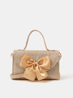 Accessorize London - Girls Sparkle Bow Handbag