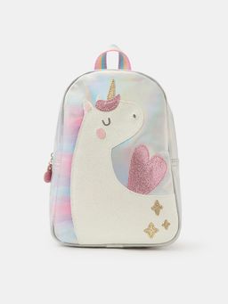 Accessorize London - Girls Iridescent Unicorn Backpack