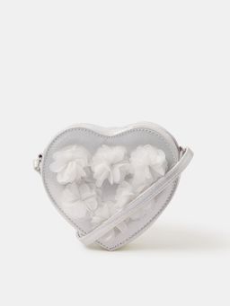 Accessorize London - Girls Applique Floral Crossbody Sling Bag