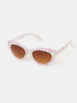 Accessorize London - Girls Cherry Print Cat Eye Sunglasses-MA-10009729331