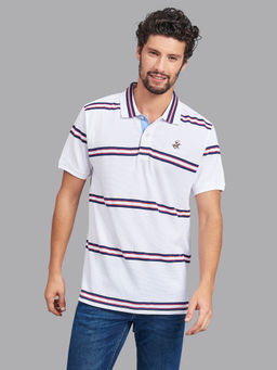 Beverly Hills Polo Club - Neon Lights Textured Polo T-Shirt