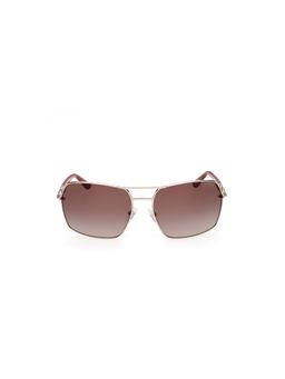 Guess - Women Brown Uv Protected Square Sunglasses- GUS001596332FSG (63)