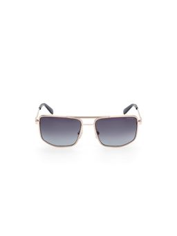 Guess - Men Grey Uv Protected Square Sunglasses- GUS002085733WSG (57)