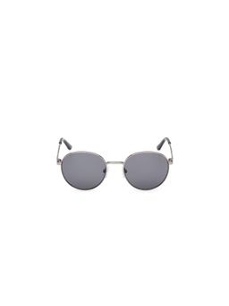 Guess - Men Grey Uv Protected Round Sunglasses- GUS002374808ASG (48)