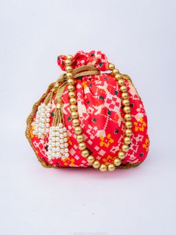 NR by Nidhi Rathi - Multi-Color Printed Potli Bag