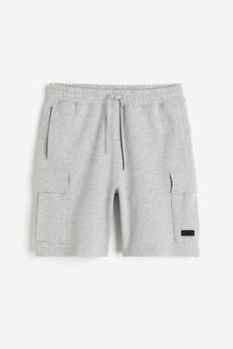 H&M - Men Grey Long Sports Cargo Shorts