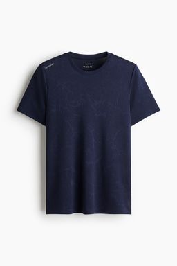 H&M - Men Blue Regular Fit Sports Top With DryMove