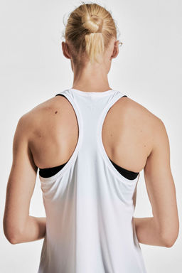 H&M - Women White Sports Vest Top With DryMove