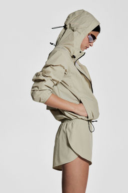 H&M - Women Beige Water-Repellent Running Jacket