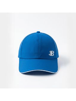 Ben Sherman - Men Solid Blue Baseball Cap with Logo Detail