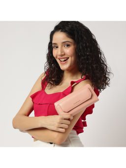 Fastrack - Pink Solid Wallet