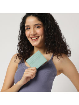 Fastrack - Green Solid Card Case