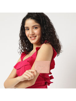 Fastrack - Pink Solid Card Case