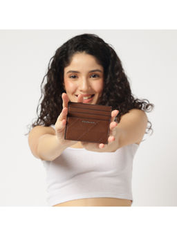 Fastrack - Tan Solid Card Case