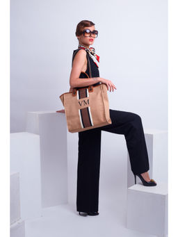 ODDCAT - Beige Solid Handbag