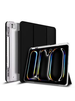 GRIPP - Black Ultra Transparent Pc Back Case for Ipad Pro 13 Inch