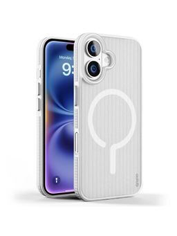 GRIPP - White Slimfit Mag-Safe Case for Iphone 16