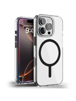 GRIPP - Black Clear Xtreme Mag-Safe Case for Iphone 16 Pro
