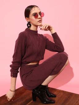 STREET 9 - Brown Self-Designed Pullover