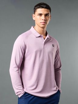 Technosport - Men Solid Slim Fit Polo Sports T-Shirt with Double Cool