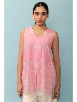 LABEL NAARITI - Aslesha Pink Top