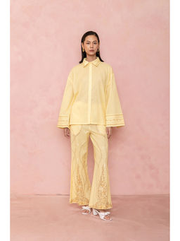 LABEL NAARITI - Trisha Yellow Shirt