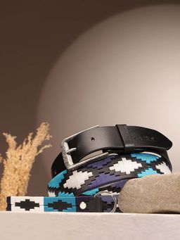 Celtic - Premium Black Leather Belt