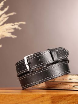 Celtic - Multi-Color Eclipse Noir Black Leather Belt